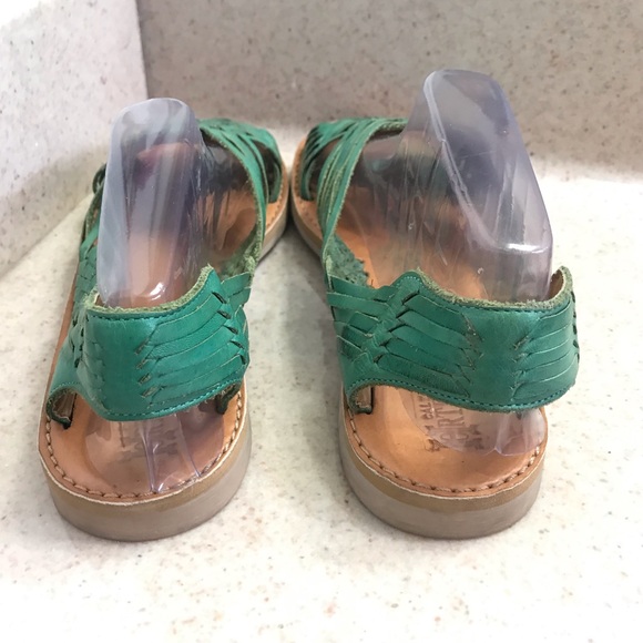 100% leather huaraches sandals - Picture 3 of 4